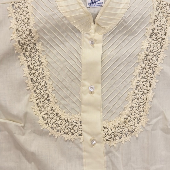 Vintage Pastoral Sleepwear Set Molyclaire Lingerie - Picture 3 of 16